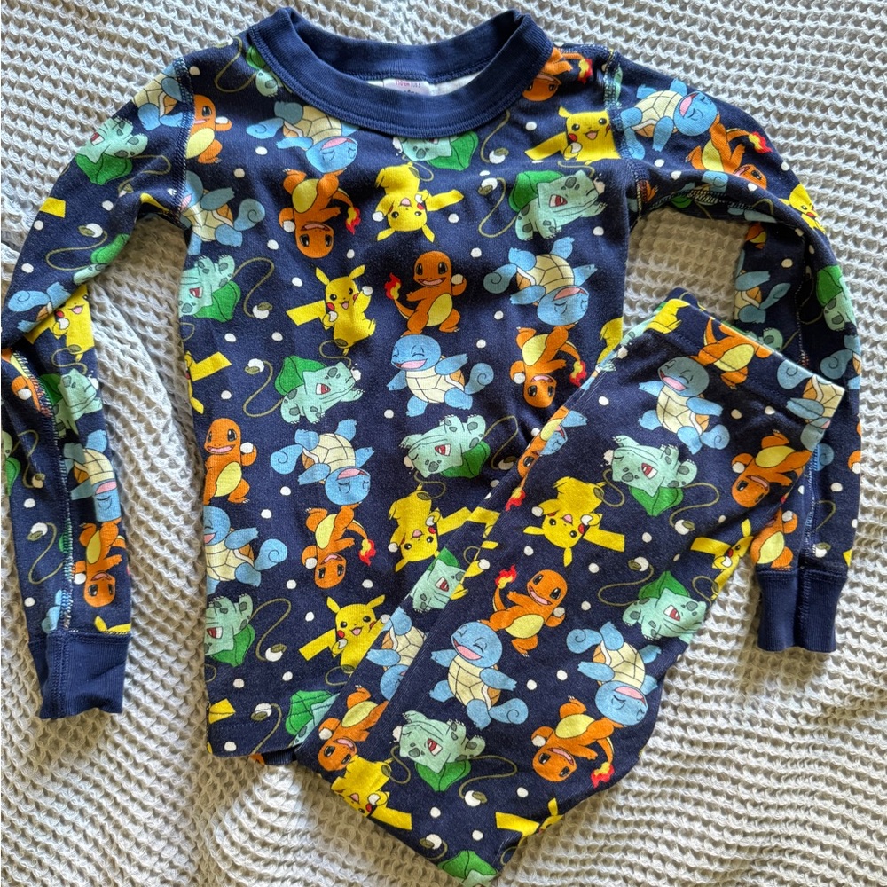 Hanna Andersson Pokémon Pajamas Size 5